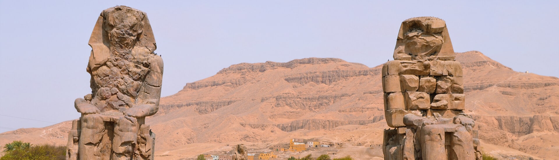 Colossi of Memnon in Luxor