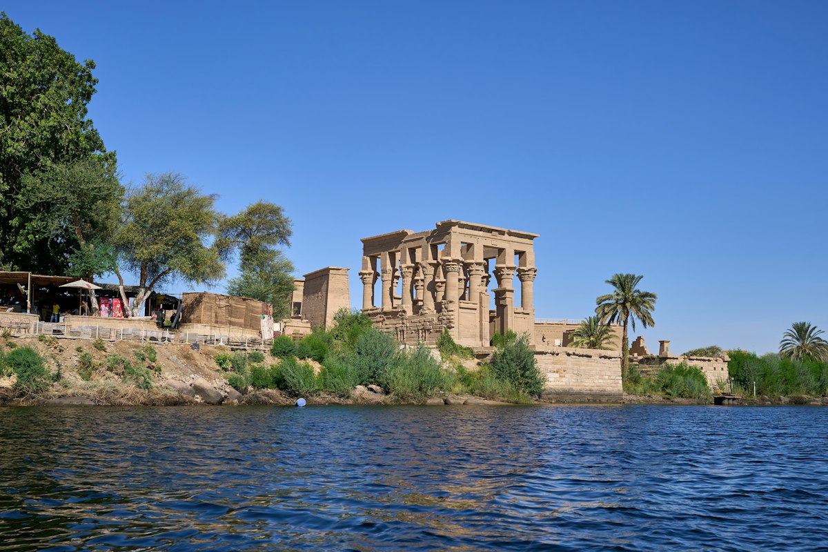 Philae Temple in Aswan, one of the historic sites visited on many Nile cruise itineraries