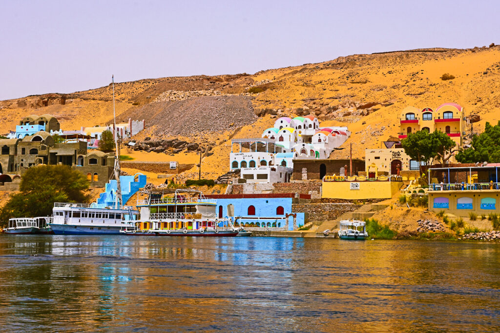 the nubian villages in aswan